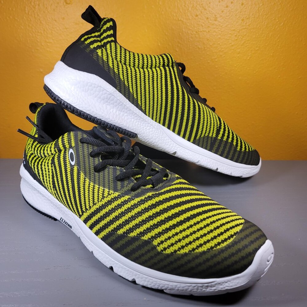 Oakley EV Zero Pattern Dry Sneakers Men's Size 9.5 FOF100140 Sulphur Yellow